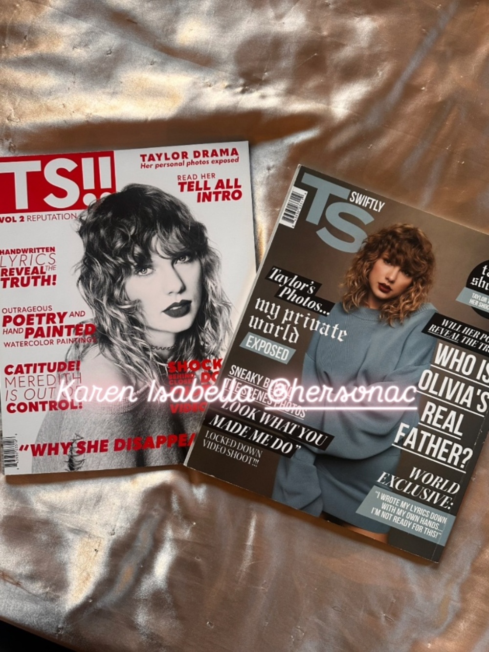 Taylor Swift Reputation Magazines